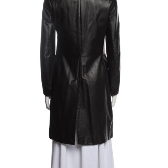 Theory Leather Coat - Picture 5 of 7